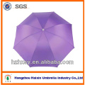 Plain colour Pongee Foldable Portable Type Parasol Umbrella